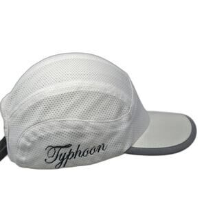 Big Accessories Baseball Cap White One Size Reflective Trim Mesh Strapback Hat